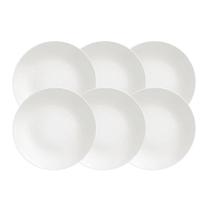 Kit Prato Raso Tramontina Leonora Em Porcelana 25 Cm 06 Peças Tramontina Kit Prato Raso Tramontina Leonora Em Porcelana 25 Cm 06 Peças Tramontina