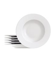 Kit Prato Raso Tramontina Maria Augusta em Porcelana 6 Peças Kit Prato Raso Tramontina Maria Augusta em Porcelana 6 Peças