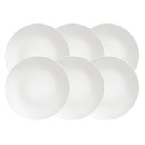 Kit Prato Raso Tramontina Sophia em Porcelana Decorada 28 cm 06 Peças