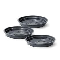 Kit Prato Redondo para Vaso Nutriplan 28cm - 3 Unidades Kit Prato Redondo para Vaso Nutriplan 28cm - 3 Unidades