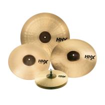 Kit prato sabian hhx 14hh 16cr 18cr 21rd 15005xtmb