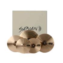 Kit prato sabian hhx 14hh 16cr 18cr 21rd 15005xtmn