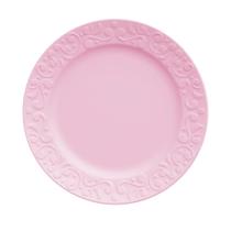 Kit Prato Sobremesa 06 Pcs Rosa Tassel Germer Porcelanas