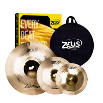 Kit prato zeus evolution pro set c 14/16/20 bronze b10