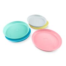 Kit Pratos Coloridos Infantil 5 Peças Comtac Kids 4438