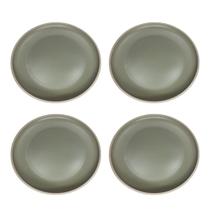 Kit Pratos De Melamina Verde Comemorativo Natal Sobremesa