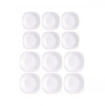 Kit Pratos Raso E Fundo 12pçs Buffet Self-Service Servir