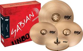 Kit pratos sabian 8bx performance set plus liga b8 14" 16" 18" 20" Kit pratos sabian 8bx performance set plus liga b8 14" 16" 18" 20"