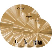 Kit pratos titan energy tnek267 14" 16" 20" Kit pratos titan energy tnek267 14" 16" 20"