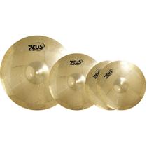 Kit Pratos Zeus Beginner Latão Set C com 14/16/20+Bag