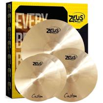 Kit Pratos Zeus Custom Set C 14 16 20 Hihat Crash Ride