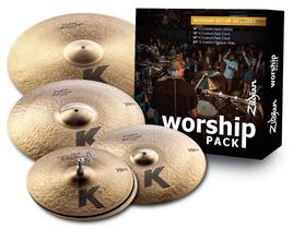 Kit Pratos Zildjian K Custom Worship 14, 16, 18, 20 Kc0801W