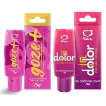 Kit Prazer e Conforto SexShop Excitante Feminino Gel Dessensibilizante Anal Kit Prazer e Conforto SexShop Excitante Feminino Gel Dessensibilizante Anal