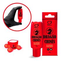 Kit Prazer Intenso Dragão Chinês + Bolinhas Quentes e Explosivas - Sensação Incandescente Kit Prazer Intenso Dragão Chinês + Bolinhas Quentes e Explosivas - Sensação Incandescente