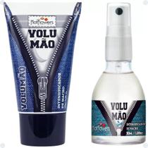 Kit Prazer Masculino Spray Volumão Intensificador Prazer + Gel Sensação Aumento Peniano