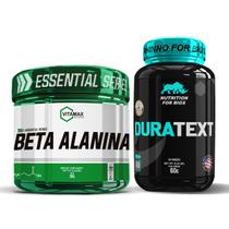 Kit Pré Hormonal Duratext 60 Tabletes + Beta Alanina 200g Vitamax