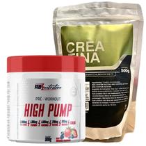 Kit Pré-Treino 300g Absolut Nutrition + Creatina 100% Pura