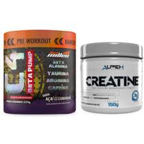 Kit Pré Treino C4 New Millen + Creatina Pura Alpex 150g Kit Pré Treino C4 New Millen + Creatina Pura Alpex 150g