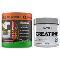 Kit Pré Treino C4 New Millen + Creatina Pura Alpex 150g Kit Pré Treino C4 New Millen + Creatina Pura Alpex 150g