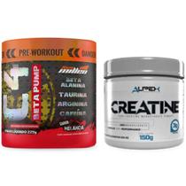 Kit Pré Treino C4 New Millen + Creatina Pura Alpex 150g Kit Pré Treino C4 New Millen + Creatina Pura Alpex 150g