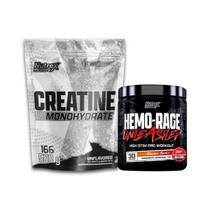 Kit Pré Treino Concentrado 180g + Creatina Monohydrate Pura 500g - Nutrex Research Kit Pré Treino Concentrado 180g + Creatina Monohydrate Pura 500g - Nutrex Research