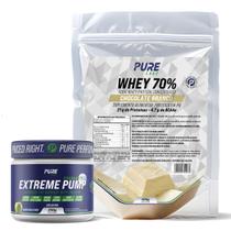 Kit Pré Treino Extreme Night + Whey Protein Pure Athletic