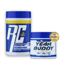 Kit Pré Treino Yeah Buddy 150g+ Creatina 525g Ronnie Coleman