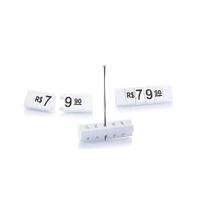 Kit Precificador para Joias - Preço para Vitrine (Branco com Preto) 340 peças Kit Precificador para Joias - Preço para Vitrine (Branco com Preto) 340 peças