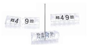 Kit Precificador para Joias - Preço para Vitrine (Cristal com Preto) 340 peças Kit Precificador para Joias - Preço para Vitrine (Cristal com Preto) 340 peças