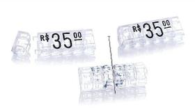 Kit Precificador - Preço para Vitrine (Cristal com Preto) - 255 Peças Kit Precificador - Preço para Vitrine (Cristal com Preto) - 255 Peças