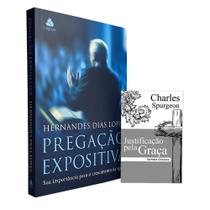Kit Pregação Expositiva Hernandes D. Lopes + Justificação pela Graça Charles Spurgeon