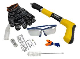 Kit Pregador De Prego De Alta Pressão Perfura Ferro Drywall