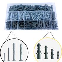 Kit Premium 750 Peças - Parafusos Philips E Buchas Com Anel Kit Premium 750 Peças - Parafusos Philips E Buchas Com Anel
