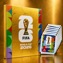 KIT PREMIUM Álbum Copa do Mundo Capa Dura OURO PANINI OFICIAL com 70 FIGURINHAS KIT PREMIUM Álbum Copa do Mundo Capa Dura OURO PANINI OFICIAL com 70 FIGURINHAS