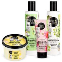 Kit Premium Cabelo Ondulado Organic Shop