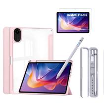Kit Premium Capa + Película + Caneta + Case Caneta Para Tab Xiaomi Redmi Pad 2 11