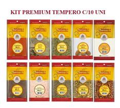 Kit premium chinatown temperos c/10 unidade