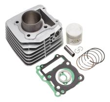 Kit Premium Cilindro Pistão Anel Junta Moto Yes 125 Ano 2008