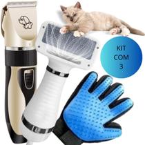 Kit Premium com Máquina de Tosa Pet e Secador 2 em 1