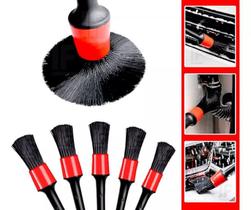 Kit Premium De Pincel Para Lavagem Detalhada Automotiva