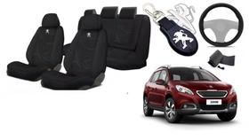 Kit Premium Estilo Peugeot 2008 2015-21 +(Capa Volante) + Chaveiro