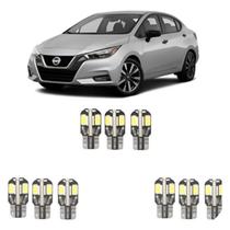 Kit Premium Lâmpadas Led versa 2020 2021 2022 2023 Kit Premium Lâmpadas Led versa 2020 2021 2022 2023