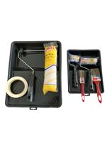 Kit Premium Pintura Completa 9 pcs Bandeja Trincha Rolo Fita - Kit Parafusos