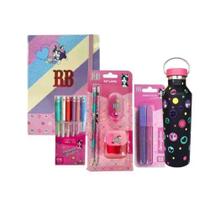Kit Premium Rebecca Bonbon Material Escolar+Garrafa de 500ml Clio Kit Premium Rebecca Bonbon Material Escolar+Garrafa de 500ml Clio