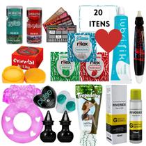 Kit Premium Sex Shop 20 Itens Use ou Revenda Presente Atacado Sexshop Sexyshop