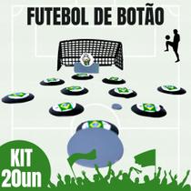 Kit Prenda 20 Jogo Futebol De Botão Festa Infantil Lembrancinha Presente Criança