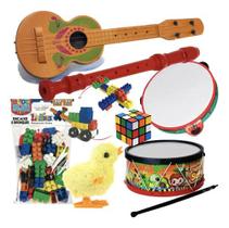 Kit Prenda Festa Junina Brinquedos Educacional Crianças Viola Nf