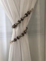 Kit prendedor de cortina luxo Abraçadeira de cortina Kit prendedor de cortina luxo Abraçadeira de cortina