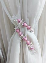 Kit prendedor de cortina luxo Abraçadeira de cortina Kit prendedor de cortina luxo Abraçadeira de cortina