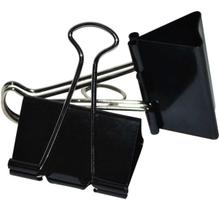 Kit Prendedores de Papel 41mm Jocar Office para Organizar Documentos e Arquivos 24 Unidades